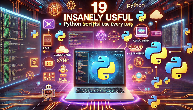 19 Insanely Useful Python Automation Scripts I Use Every Day