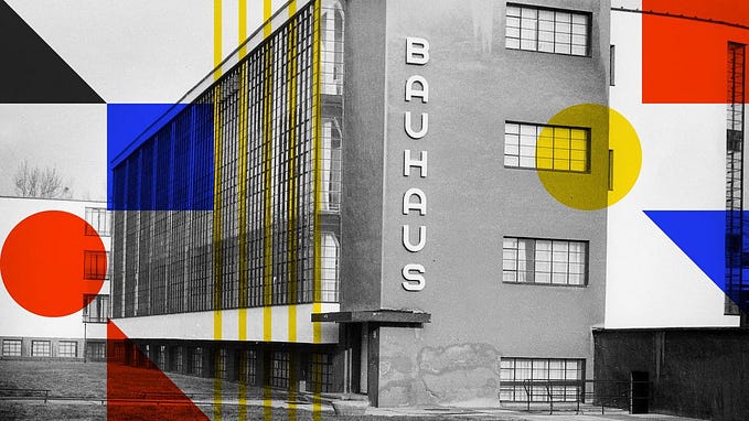 Influence of Bauhaus in my UX/UI Design work