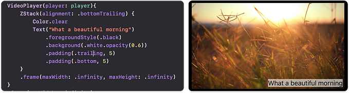 How to use VideoPlayer in SwiftUI