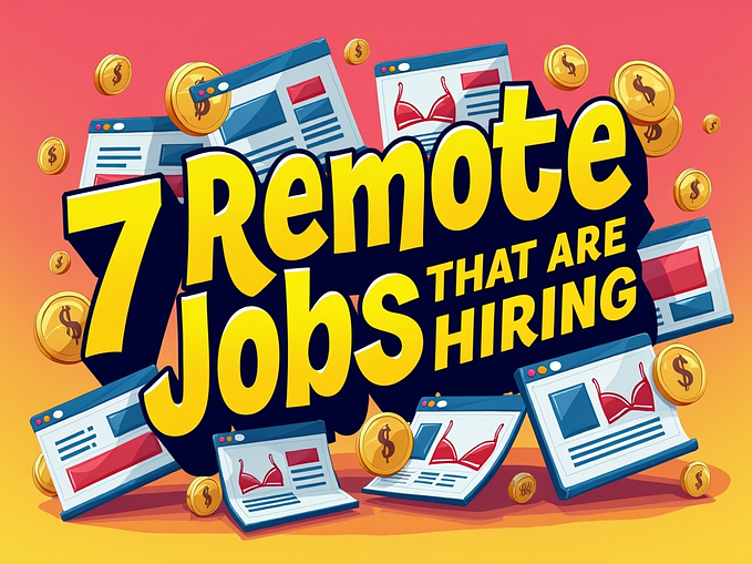 7 Remote Jobs That Are Constantly Hiring But Often Ignored