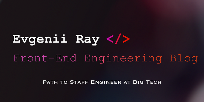 Path to Staff Engineer — Article logo
