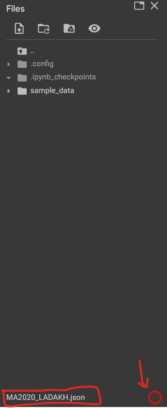 File Upload issue with Google Colab