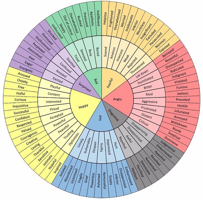 How to Use ‘Wheel of Emotions’ to Express Better Emotions