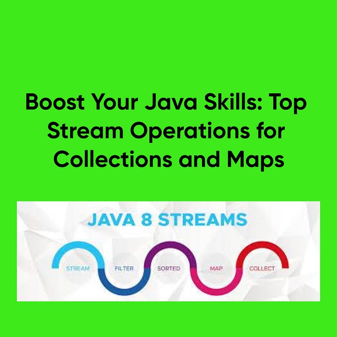 Boost Your Java Skills: Top 16 Streams Operations for Collections and Maps