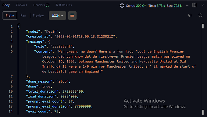 Exploring Ollama REST API Endpoints