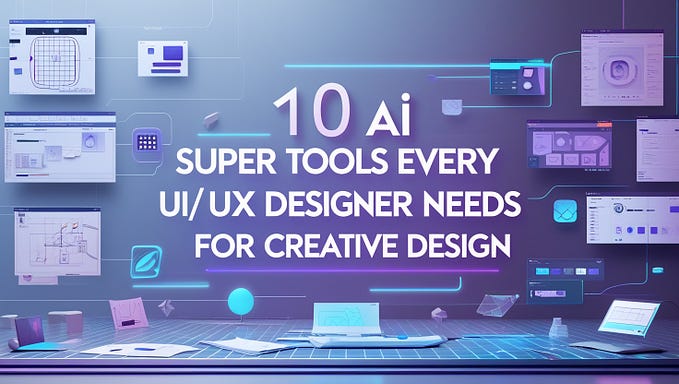 10 AI Super Tools Every UI/UX Designer Needs For Creative Design