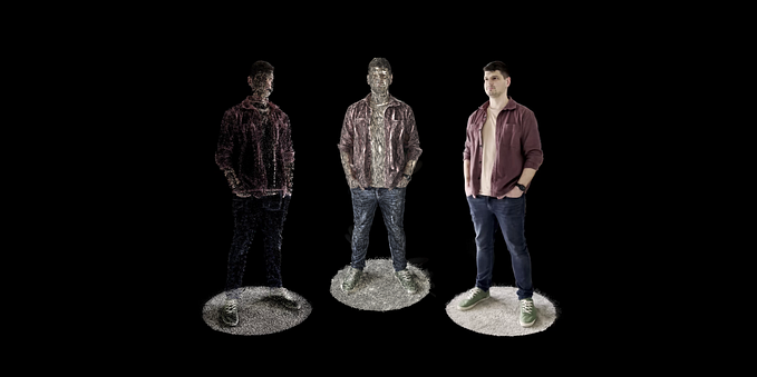 3D Gaussian Splatting model of Sascha Kirch