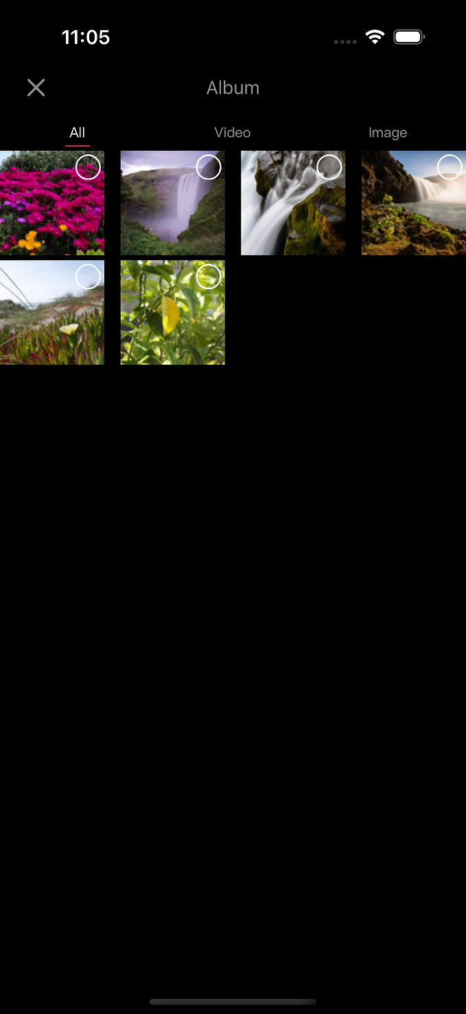 Picking the image from Photos App in iOS devices using flutter