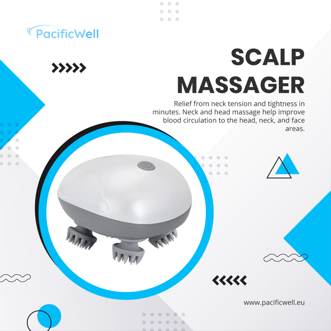 Scalp Massager PacificWell Medium