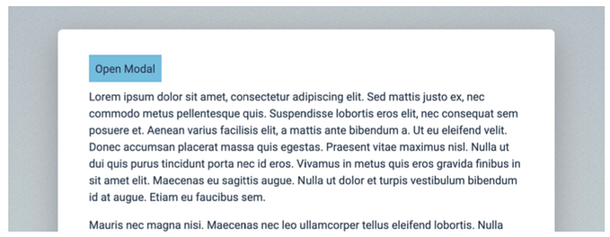 Lets build a HTML- and CSS-only Popup Modal