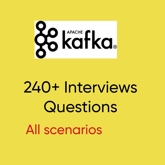 Kafka:230+ All Scenario interview questions to help you crack