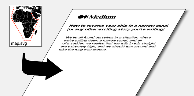 How to embed SVG images on Medium