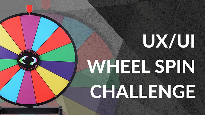 Wheel Spin UI Challenge