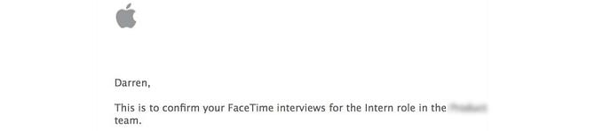 My Apple Product Design Internship Interview