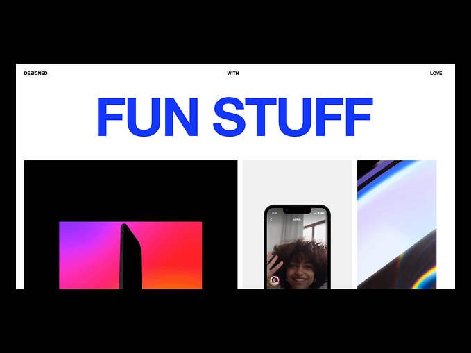 Tips to re-design a portfolio