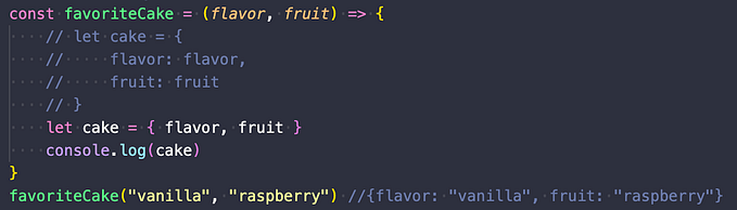 Javascript Syntactic Sugar