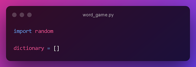 How I Built My First Game With Python