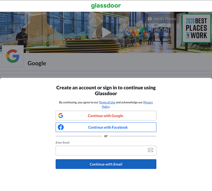 How to remove hardsell from Glassdoor?