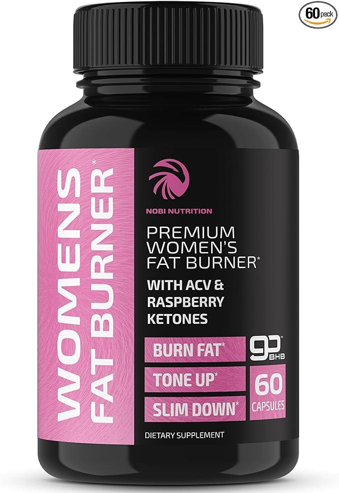 Fat Burners For Women, Weight Loss Pills for Women Belly Fat, Appetite  Suppressant & Metabolism Booster with Raspberry Ketones, Back Fat Reducer  & Bloating Relief Fast Results