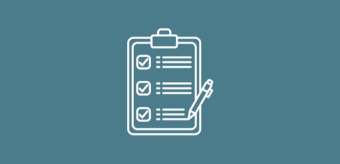 A very big guide to survey design