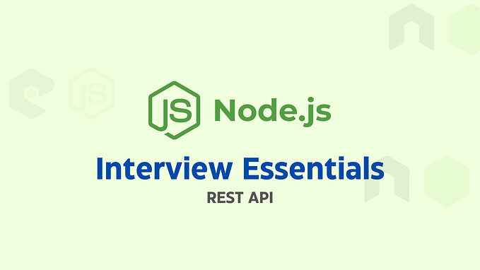 Node.js Interview Essentials: Building RESTful APIs with Node.js and Express