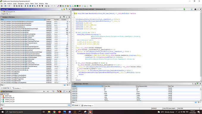 Hacking and reverse engineering il2cpp games with ghidra