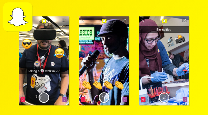 Can Snapchat tell a science story?