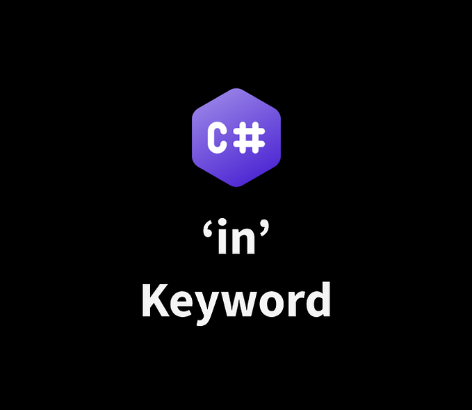 Master the ‘in’ Keyword in C#