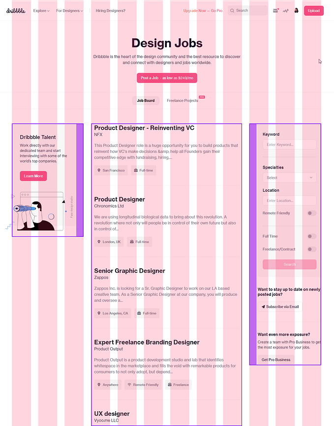 Responsive grids and how to actually use them: common UI layouts