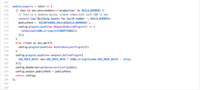 How to split your Webpack Config?