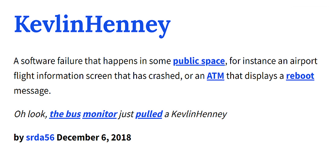 FAQ: What’s a @KevlinHenney?