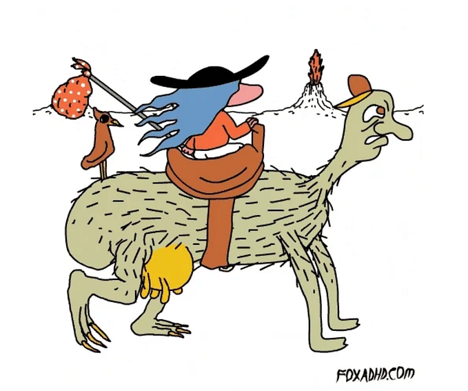 When I Go Full ADHD Energy Gremlin