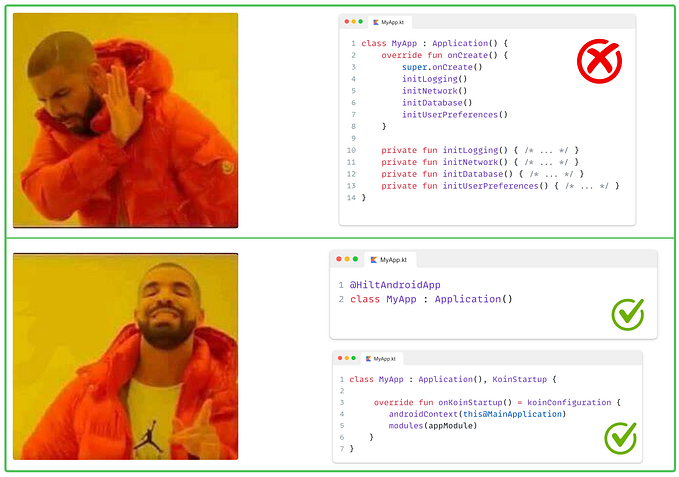 Less Code in Your Application Class with App Startup and DI in Android