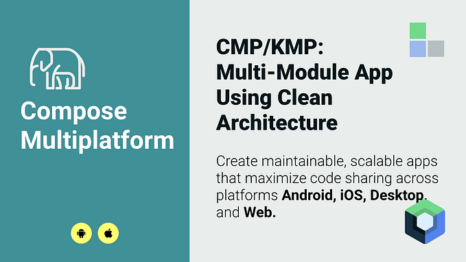 Compose Multiplatform: Multi-Module App Using Clean Architecture