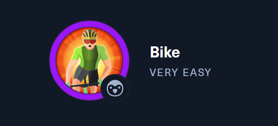 Hack the Box — Bike Challenge