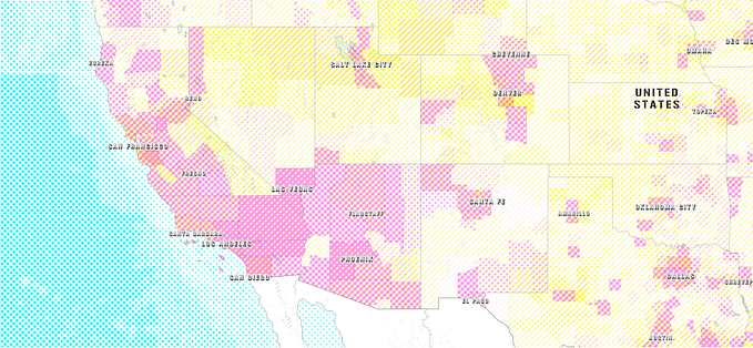 Halftone in Mapbox.gl