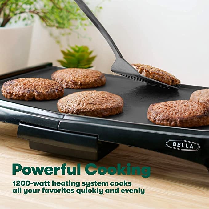 Bella electric griddle. Title Unleash Your Culinary Creativity… by