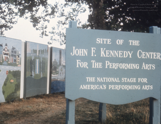 On this day in 1964, construction on the Kennedy Center began