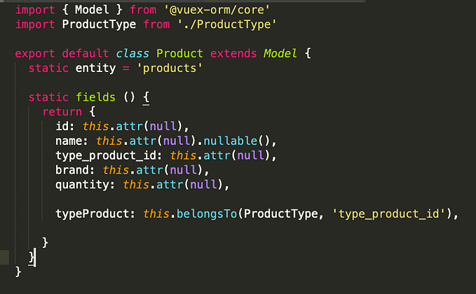 Laravel and Vuex-ORM