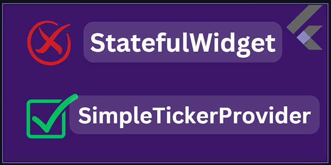 Flutter. Animations without StatefulWidget