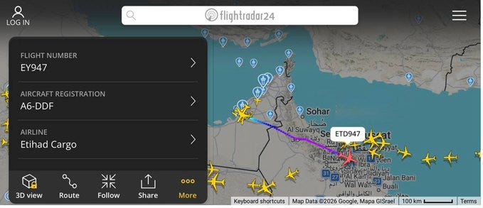 Abu Dhabi Retoma Operaciones Aéreas