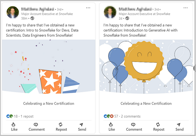 Adventures with a “Major Account Executive” at Snowflake