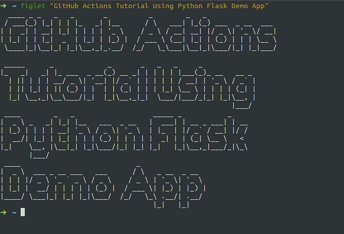 GitHub Actions Tutorial Using Python Flask Demo App