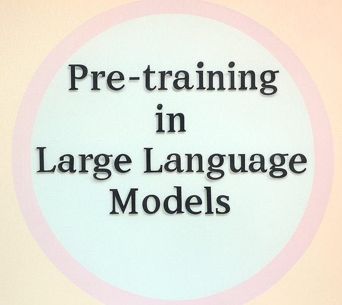 Understanding Pre-training in Large Language Models