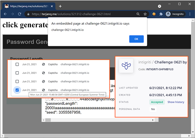 How to solve an XSS challenge from Intigriti in under 60 minutes