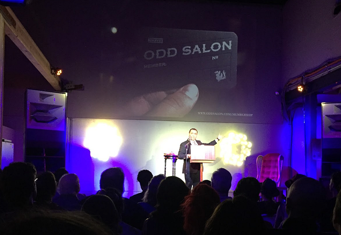 “My Drinking Group Has a Research Problem”: A Night of SIN at Odd Salon SF