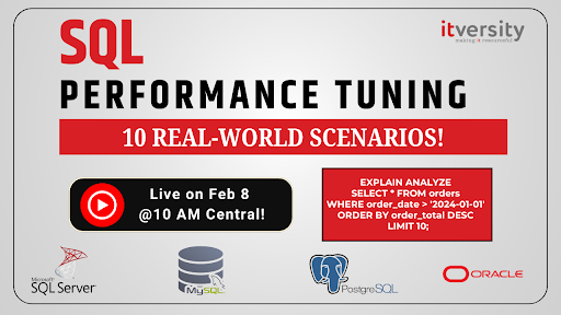 SQL Performance Tuning: 10 Real-World Scenarios (and Interview Prep Tips)