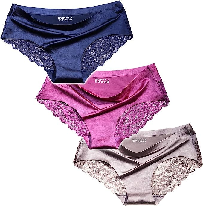 Wealurre Cotton Womens Breathable Panties Seamless Comfort Underwear