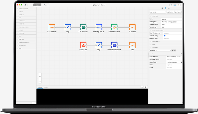Kumologica: First low-code development tool for AWS Lambda