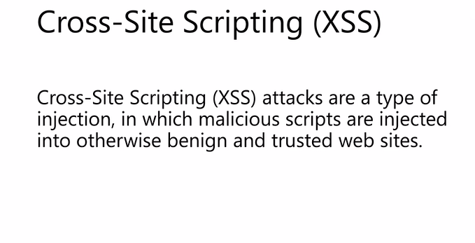 Understanding Cross-Site Scripting (XSS) Attacks and Prevention in .NET Core